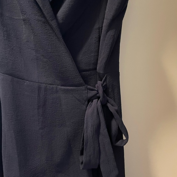 Monteau Navy Sleeveless Midi Dress - Picture 2 of 5